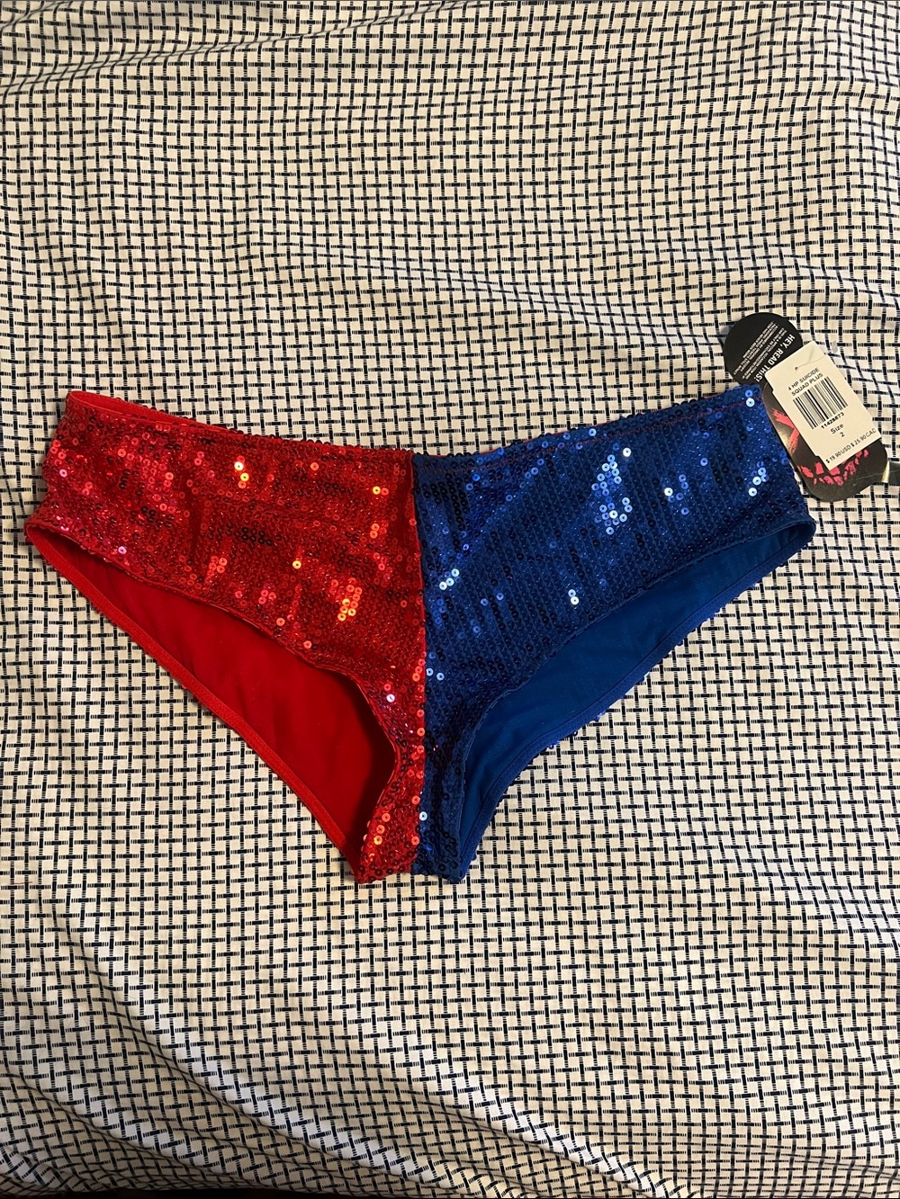 Harley Quinn Sequinned Bottoms